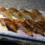 Kyou Sushi - 穴子と鯖