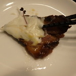 中華食堂 くろ - 2015.9　手作りチャーシューのベシャメルソース掛け