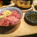 鳥重 - レバ刺し