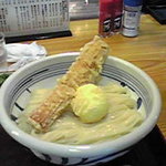 ちく玉天生醤油うどん