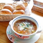 菜園の風 - スープとパン
