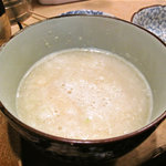 鳥重 - 〆のスープ