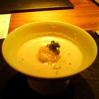 ラ・ボンバンス - 百合根の茶碗蒸し