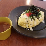 アリンコ モウ ダッシュ - 明太子マヨネーズオムライスの大盛り