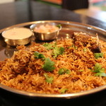 インド食堂 チャラカラ - ビリヤニ（骨付きマトン）