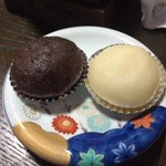 旅館 いろは - 最後はおはぎでシメ？