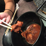 焼肉太郎 - 土手煮発見‼︎こんなのあったんだあ
            メチャうまい‼︎
