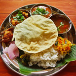 スーリヤ食堂 - 料理写真:南インド風カレー定食