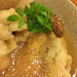 旬席 鈴江 - 淡路の鱧&広島産松茸の揚げ出し