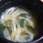 プラン ソレイユ - 味噌汁