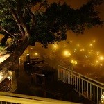 水心月茶坊 - 霧が出ると、逆にまたいい雰囲気。