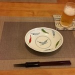 Sagamiya - 小皿＋箸＋ランチョンマット〔15/9/5撮影〕