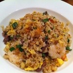 中国料理 仙ノ孫 - 干し貝柱、エビ、川エビの卵、鶏の砂肝、豚肉入り極上チャーハン