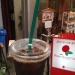 珈琲豆専門店 Rosso Beans Caffe - アイスコーヒー レギュラーカップ 200円(税別)