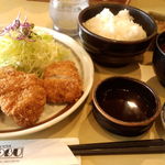 MOBU - ランチのひれかつ（1,030円）