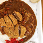 33そば - カツカレー(¥650円)