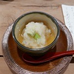 とく山 - 【カマスの蓮根蒸し】◎2015/8