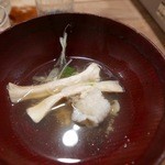 とく山 - 鱧しゃぶと松茸◎2015/8