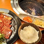 鶴一 - 焼肉ランチ１６８０円