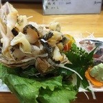 幸寿し - 活ツブ貝