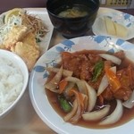 中華料理　孝司 - 「酢豚セット」860円税込