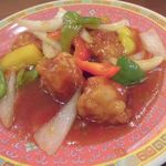 餃子の王将 - 酢豚　2015.08.14