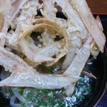 2015年9月・ごぼう天うどん＠550円