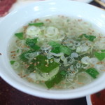 焼肉 京城 - スープ