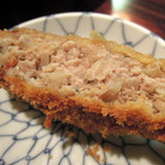 丸千葉 - メンチ断面