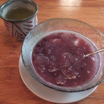 菊壽堂義信 - 氷ぜんざい（2015年8月）