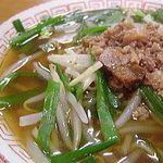 台湾料理 翠芳 - 2007年10月　もやしそば　アップ