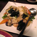 広東菜館 香園 - 三鮮炒め
