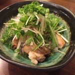 華蔵 - 鶏皮ポン酢