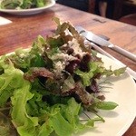 アオジ ソシガヤ - サービスランチのサラダ