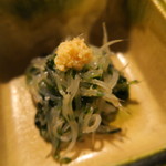 たまゆら - 27年9月　青森白魚と浜名湖海苔和え