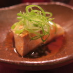 たまゆら - 27年9月　境港鮟肝　温かいポン酢