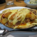 つくし - ナスのチーズ焼き_2015/09