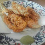 じょんならん - とり天 ３００円(税込)(２０１５年９月５日撮影)