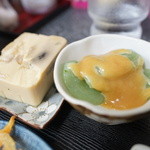 Aji No Sakura - 茶碗蒸し、こんにゃく酢味噌