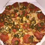 Domino's Pizza - スパイシーDX（ハラペーニョ2倍）Mサイズ・ウルトラクリスピー生地で♪