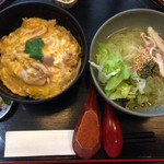 秋田比内地鶏や - 田沢湖冷麺セット