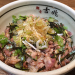 麺壱 吉兆 - 【料理】そぼろ丼