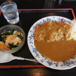 とんかつ 唐揚 おかだ - カツカレー