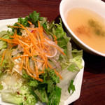 シーフード メヒコ - (スープ、サラダ) set ¥378