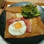 ブレッツカフェ クレープリー 京都店 - モーニングガレット