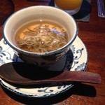 ディッシュマジックアタゴ - ジュンサイの茶碗蒸し