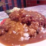シェフ - チキンカツカレー（サラダつき）：600円