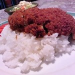 シェフ - チキンカツカレー（サラダつき）：600円