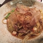 和食や雑っ草 - 〆には、和風焼きそばです。
