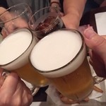 和食や雑っ草 - 淑女たちに乾杯っ☆この泡、クリーミーですよ(^^♪